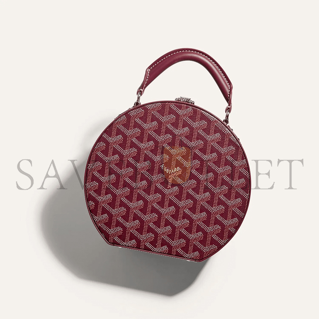 GOYARD THE ALTO HATBOX TRUNK BAG ALTOC2PMLTY33CL33P (18*16.5*7cm)